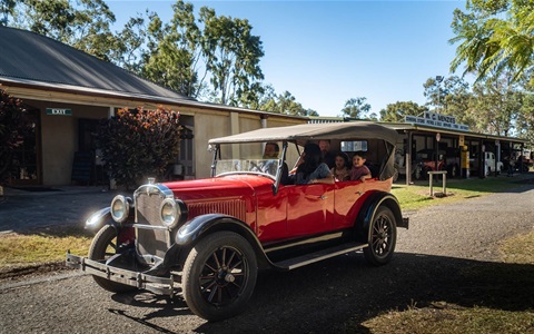 Vintage Car Rides at the Rockhampton Heritage Village